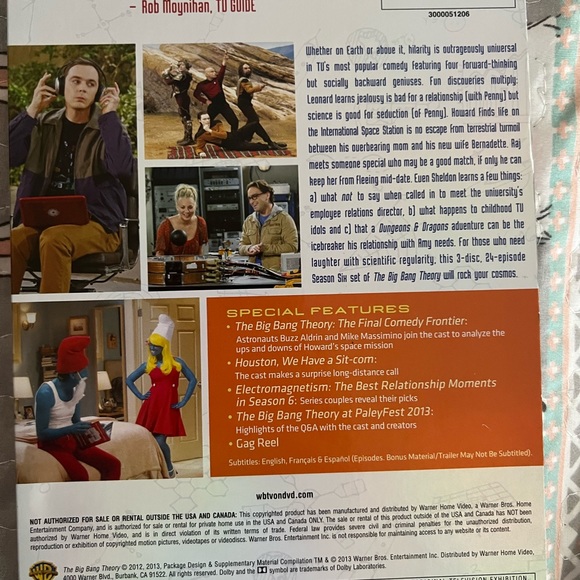 Big Bang Theory DVD Bundle - Picture 11 of 13